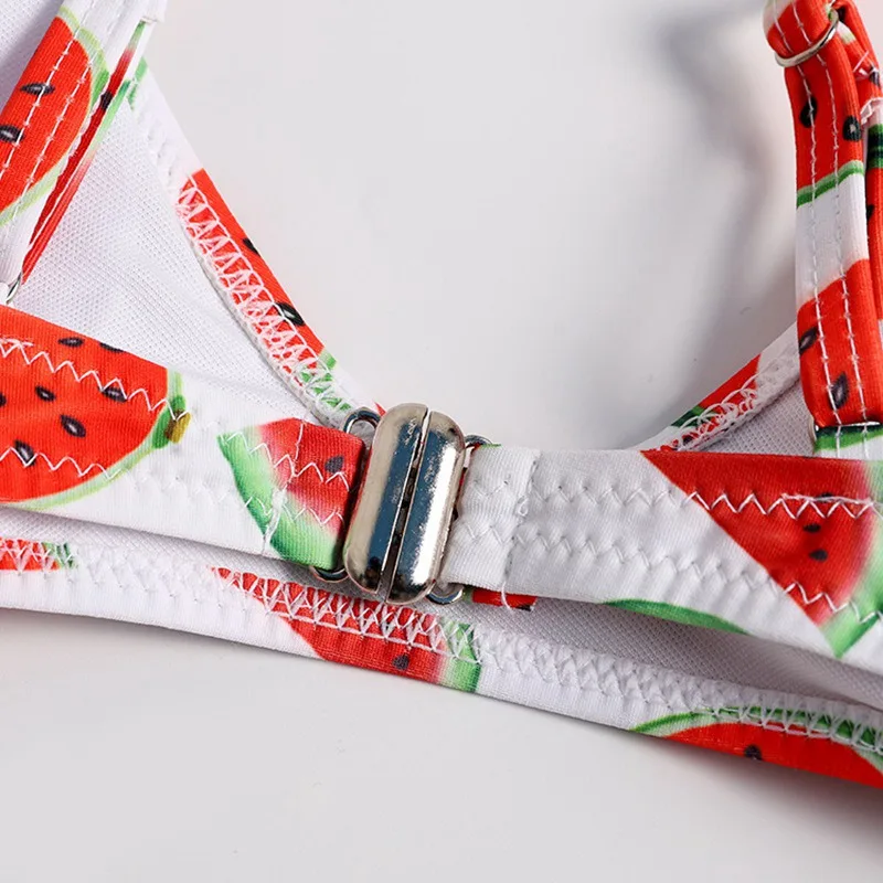 Сексуальный комплект бикини размера плюс женский купальник из двух частей