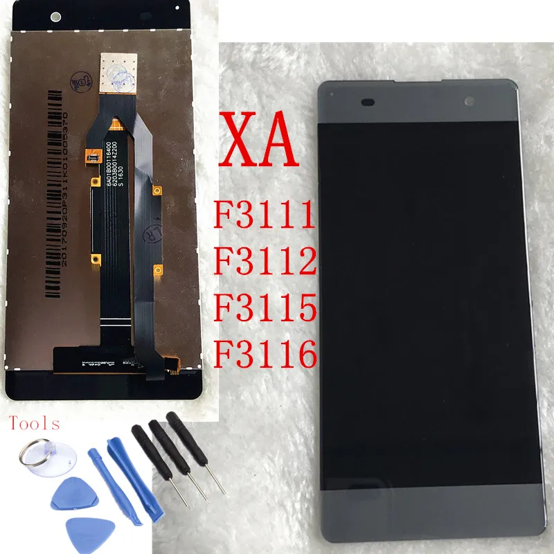 Оригинальный ЖК дисплей для Sony Xperia XA Дисплей Сенсорный экран планшета Ассамблеи