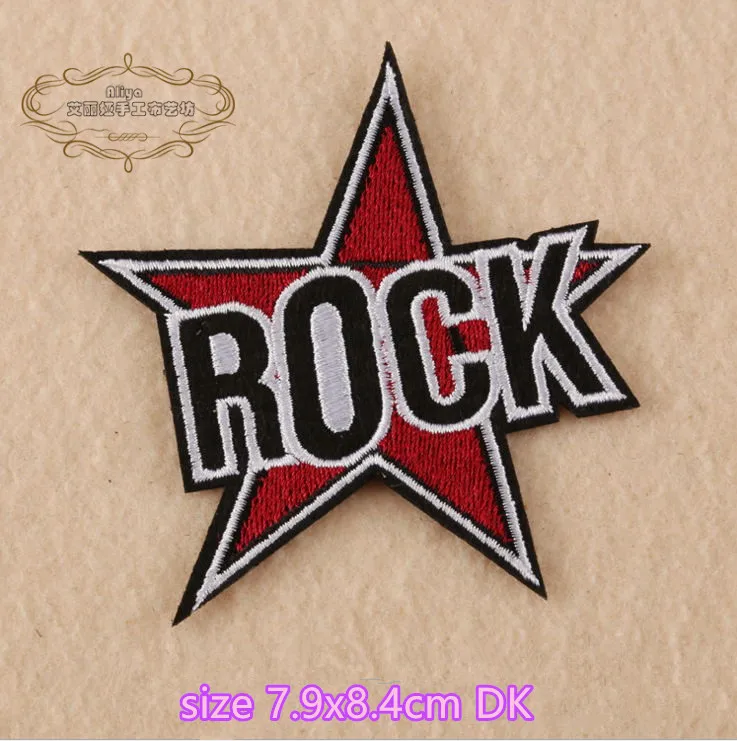 1 шт. Eock Peace Bang Sunny Animal Stars вышитые термоклейкие нашивки тканевые аксессуары сумка