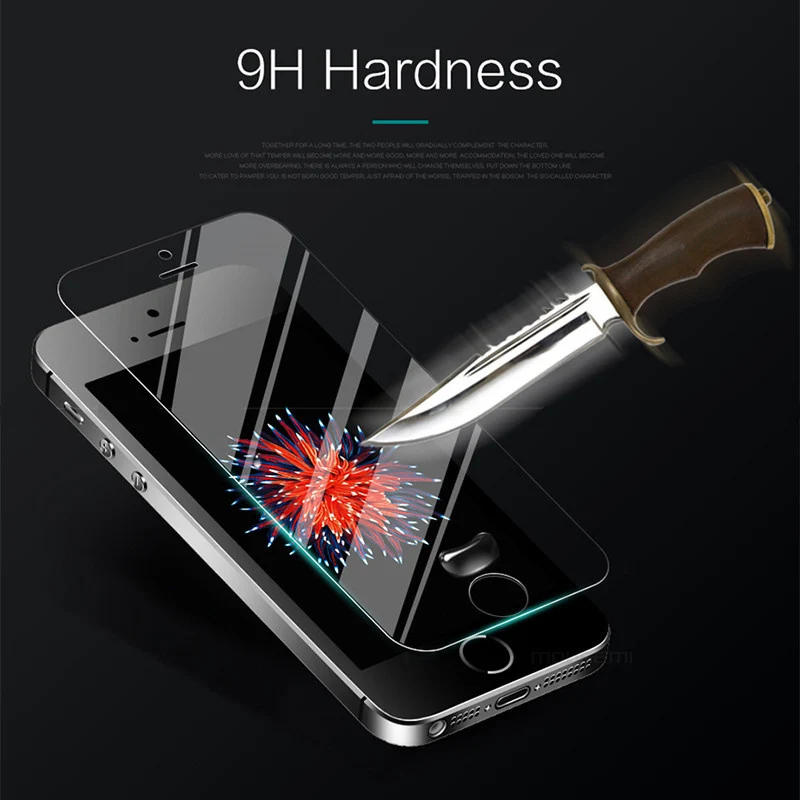 MOUSEMI Защитное стекло для Apple iPhone 5S 5 se защита экрана Ультра тонкая премиум пленка 9H