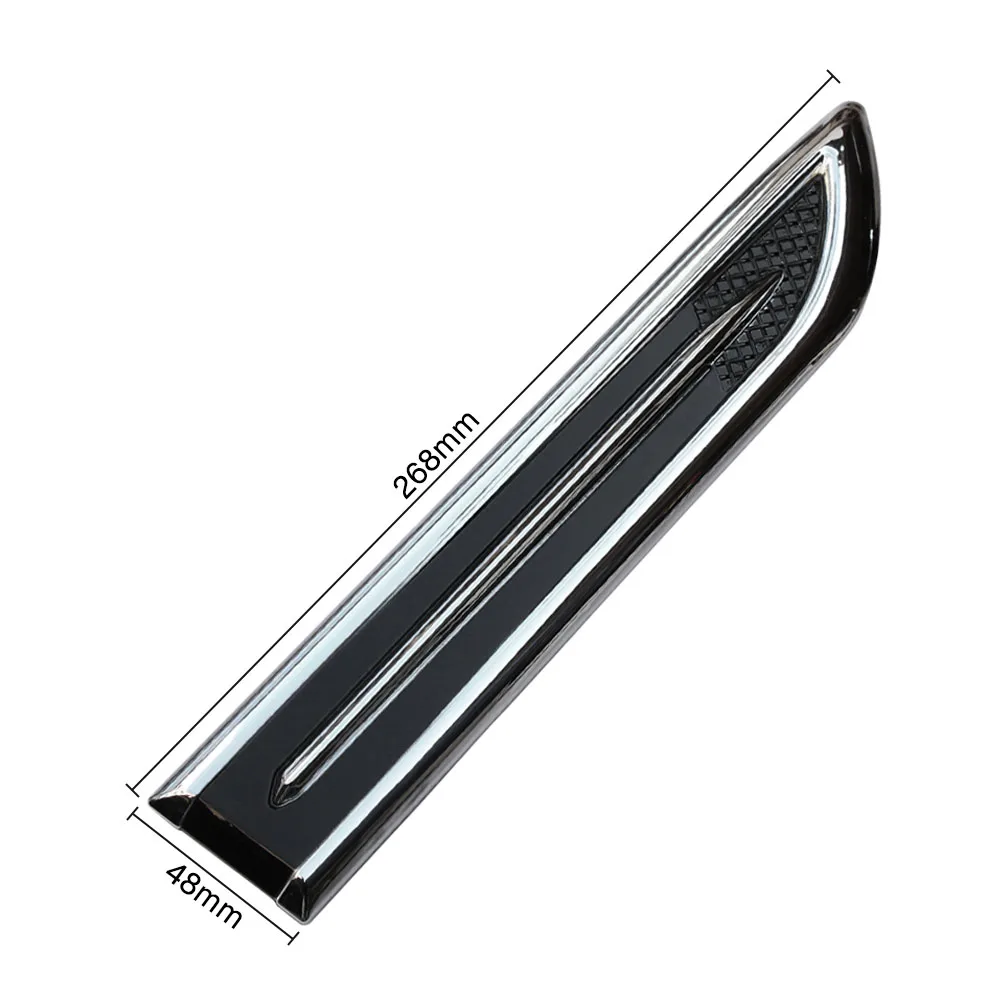 Автостайлинг из АБС-пластика боковые вентиляционные отверстия наклейки для Renault