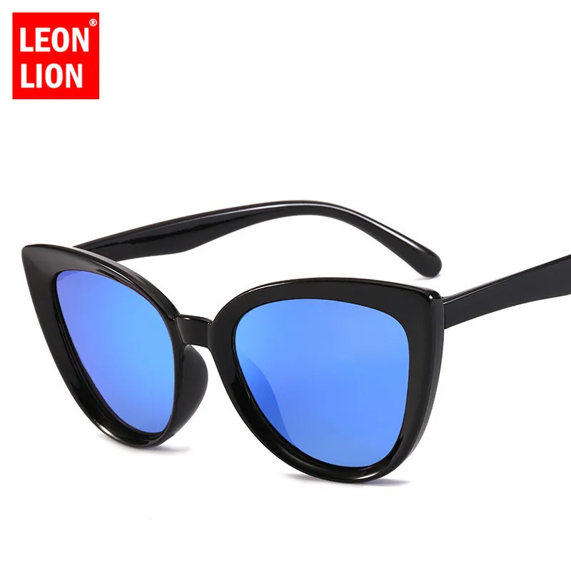 Солнечные очки LeonLion в винтажном стиле UV400 женские классические зеркальные