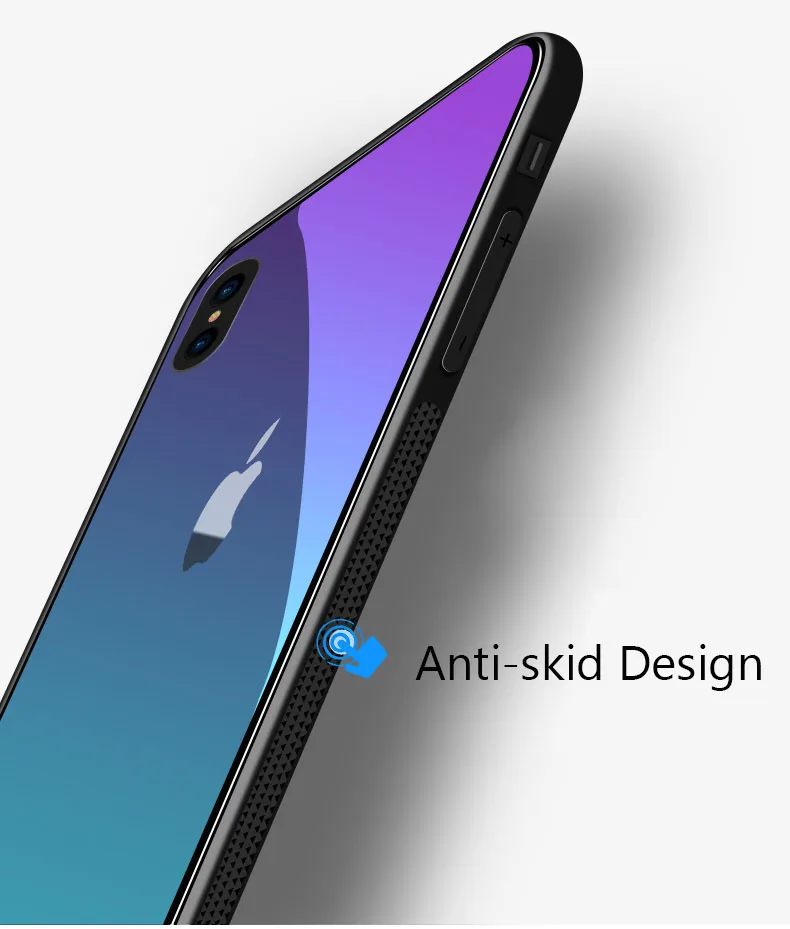 Для iPhone 11 Pro Max чехол градиентной расцветки Aurora чехол из закаленного стекла для iPhone XS Max XR XS X 7 8 6 6S Plus 11 Pro Жесткий Чехол