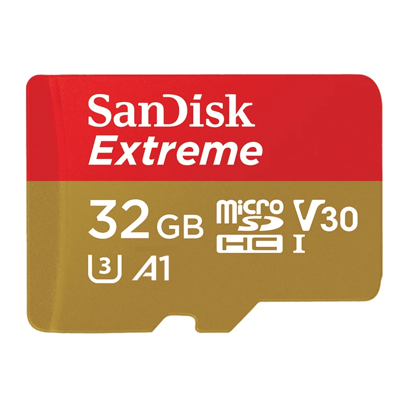 SanDisk 32 Гб карта памяти Extreme 64 micro SD UHS-I C10 U3 V30 A2 microSDHC/microSDXC Flash 128 ГБ 256 400 TF | Компьютеры