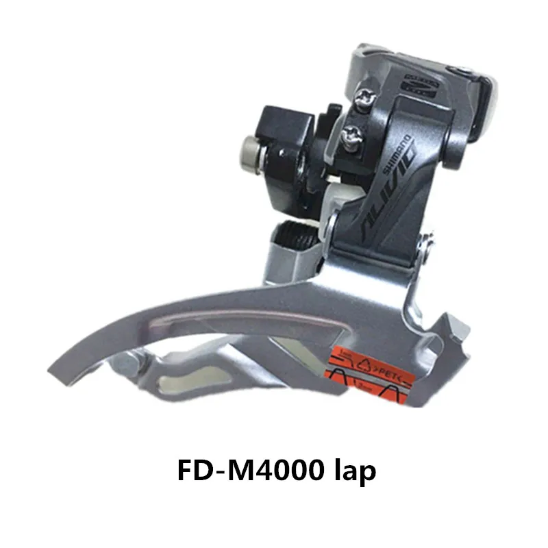 M4000 lap SHIMANO ALIVIO FD-M4000/FD-T4000 плоский пуш-ап/одно кольцо для горного велосипеда передний циферблат 9/27 скорость передний переключатель - Цвет: M4000 lap