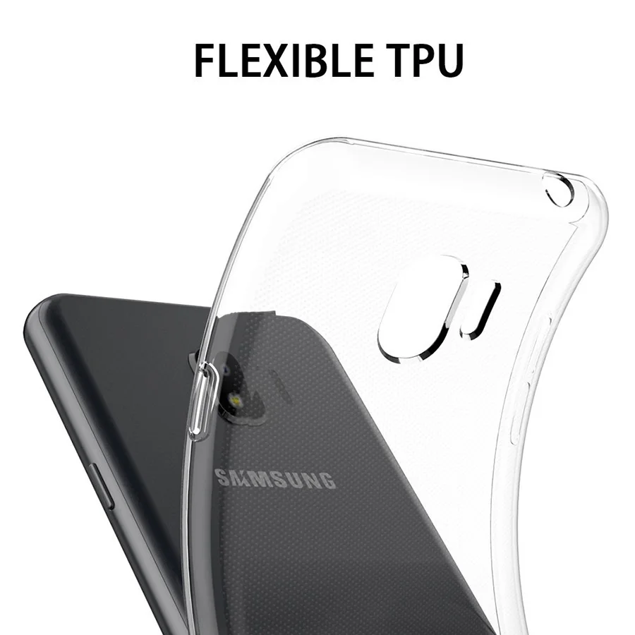 Мягкий прозрачный чехол из ТПУ для samsung Galaxy J2 прозрачный силиконовый чехол для samsung Galaxy Grand J2 Pro J250 J250F Prime