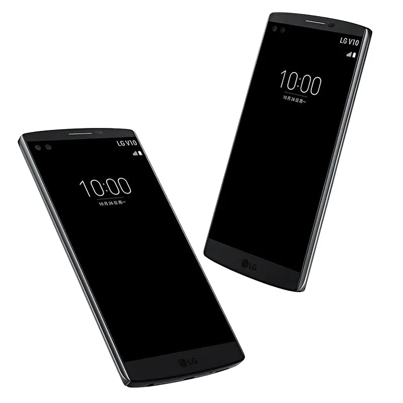 Разблокированный LG V10 H900 4G Android мобильный телефон Hexa Core 5,7 ''16,0 Мп 4 Гб ram 64 Гб rom 2560*1440 смартфон отремонтированный