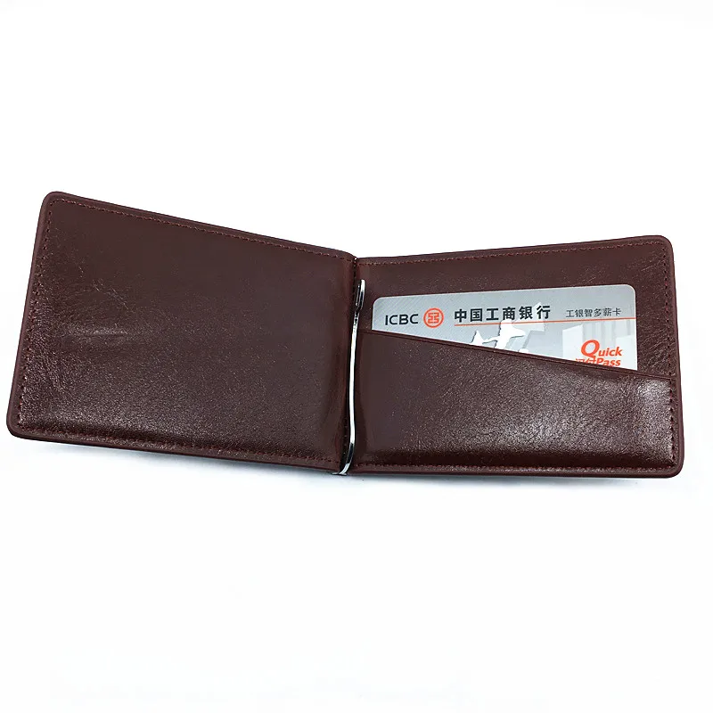 Держатель для кредитных карт кошелек из искусственной кожи денег и монет новинка