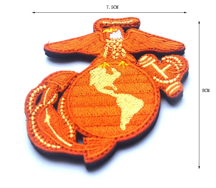Военный вышитый значок Eagle Globe and Anchor тактическая нашивка в стиле Morale Patch US SEAL