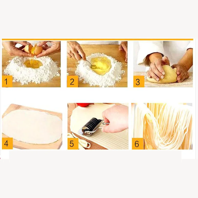 Нержавеющая сталь ролик для пасты пуансон ручной лапши лезвия резки тонких