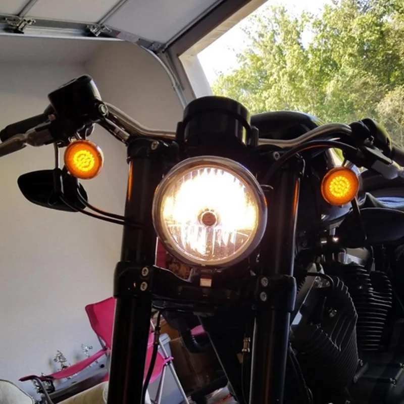 FADUIES мотоцикл 2 &quotсветодиодный набор указателей поворота для мотоцикла Harley Touring