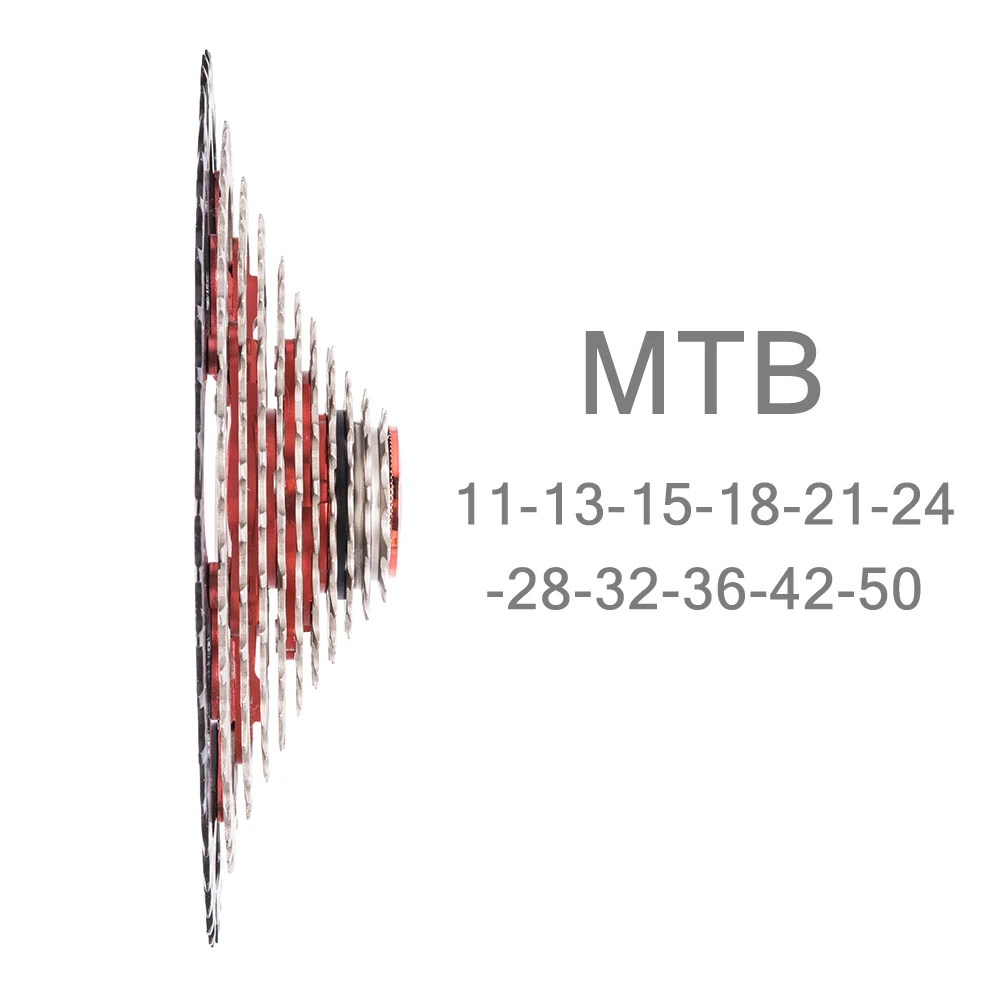 MTB 11 Скорость SL кассета 11 s 11-50 т в сутки широкого соотношения Сверхлегкий свободного хода горный запчасти для велосипеда для shimano k7 X1 XO1 XX1 m9000