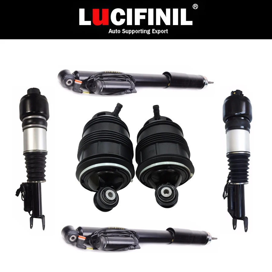 LuCIFINIL 6 шт. передняя подвеска Пневматическая Пружина задняя пневматическая