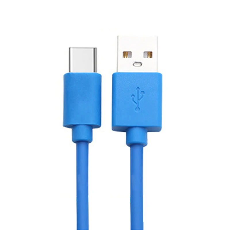 Для iPhone XS кабель usb type C Быстрая зарядка usb c кабель для samsung S8 S9 Pocophone F1 зарядное устройство для телефона Micro USB кабель для huawei - Цвет: Blue