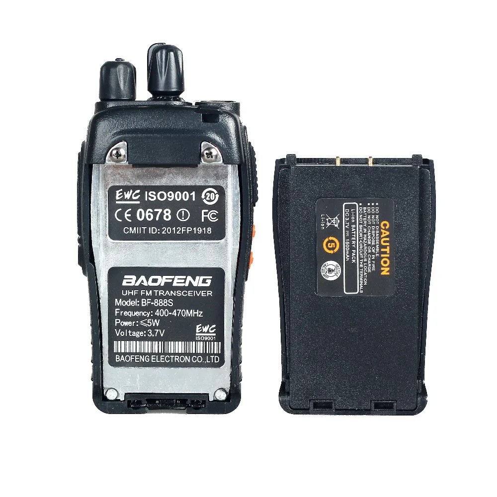 4 PCS Baofeng BF-888S Dual Band Two Way Walkie Talkie 5W Handheld Pofung bf 888s Radio 400-470MHz UHF Scanner | Мобильные телефоны