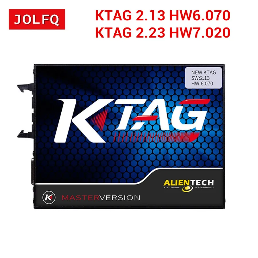 2017 Новый KTAG V2.13 аппаратный V6.070 ECU программный сканер Master Version No Tokens Limited K TAG ktag ecu чип