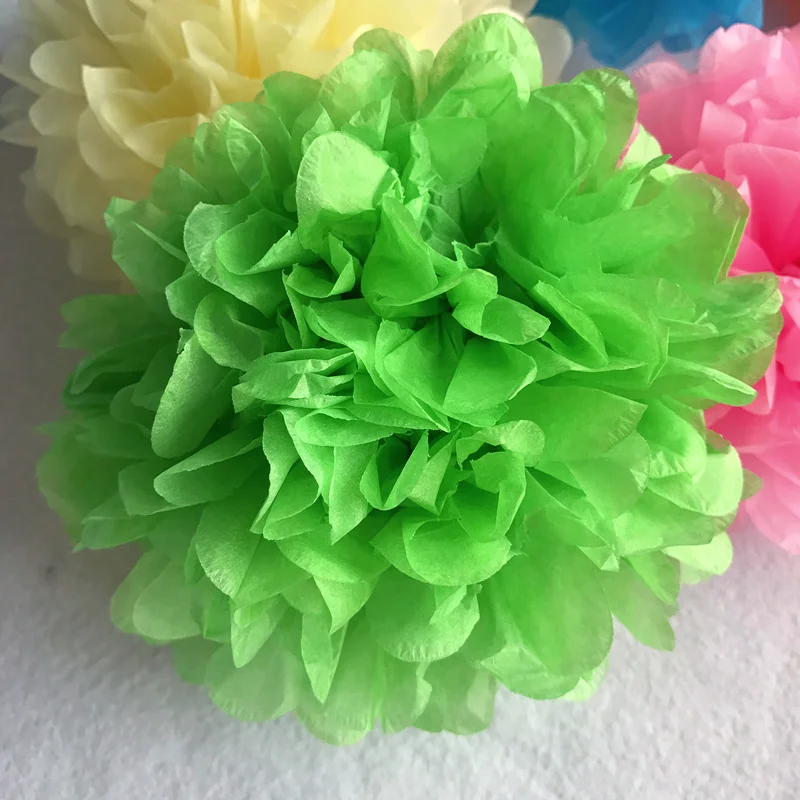 6inch Simulation Peony Flower DIY Tissue Paper Flower for Romantic Wedding Decoration Home Party Decorative Paper Flowers Balls