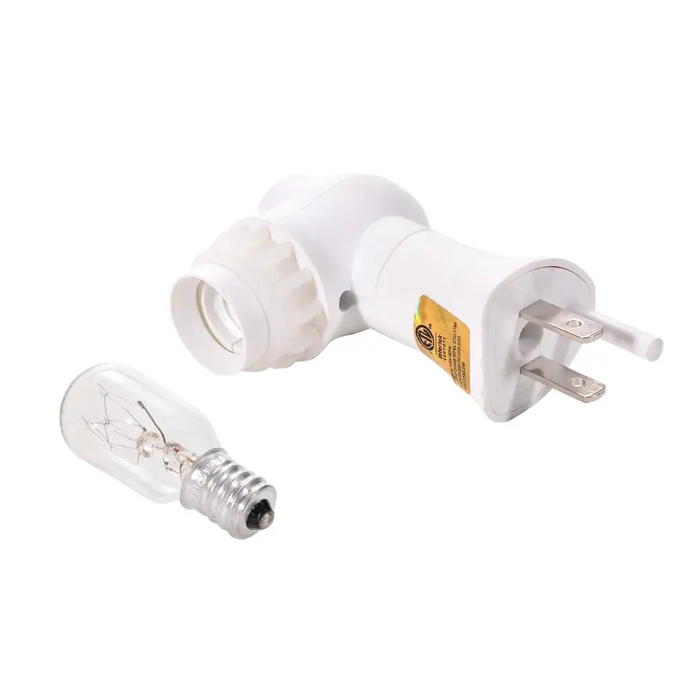 15 Вт британская вилка вращающийся кристаллический свет Гималайская соляная