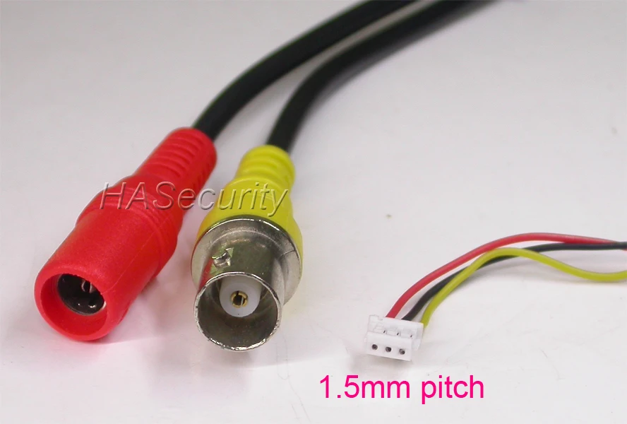 3PIN кабель (1 5 мм Шаг) BNC DC разъем для камера видеонаблюдения PCB плата модуль