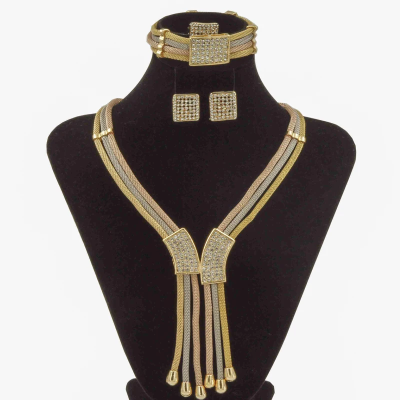 Комплект из колье и серёг в арабском стиле|Ювелирные наборы| |