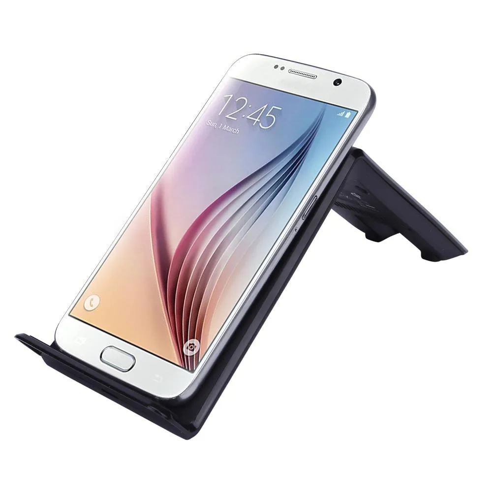 Лучшая цена 3 катушки беспроводное зарядное устройство Qi Подставка для зарядки