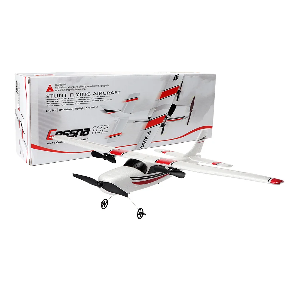 White DIY EPP Радиоуправляемый Дрон FX801 2,4G 2Ch RC самолет с фиксированным крылом самолет Высокое качество светильник вес выше Летающий подарок для детей - Цвет: White