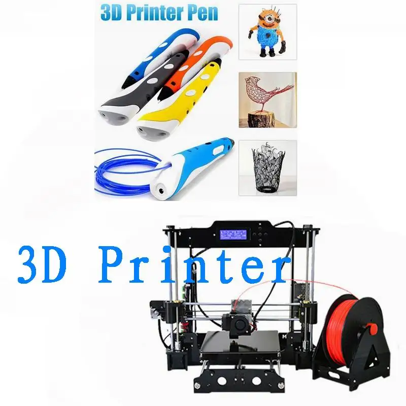 Нить для 3D принтера 10 м X 20 видов цветов (200 м) ABS 1 75 мм материал печати|3d printing