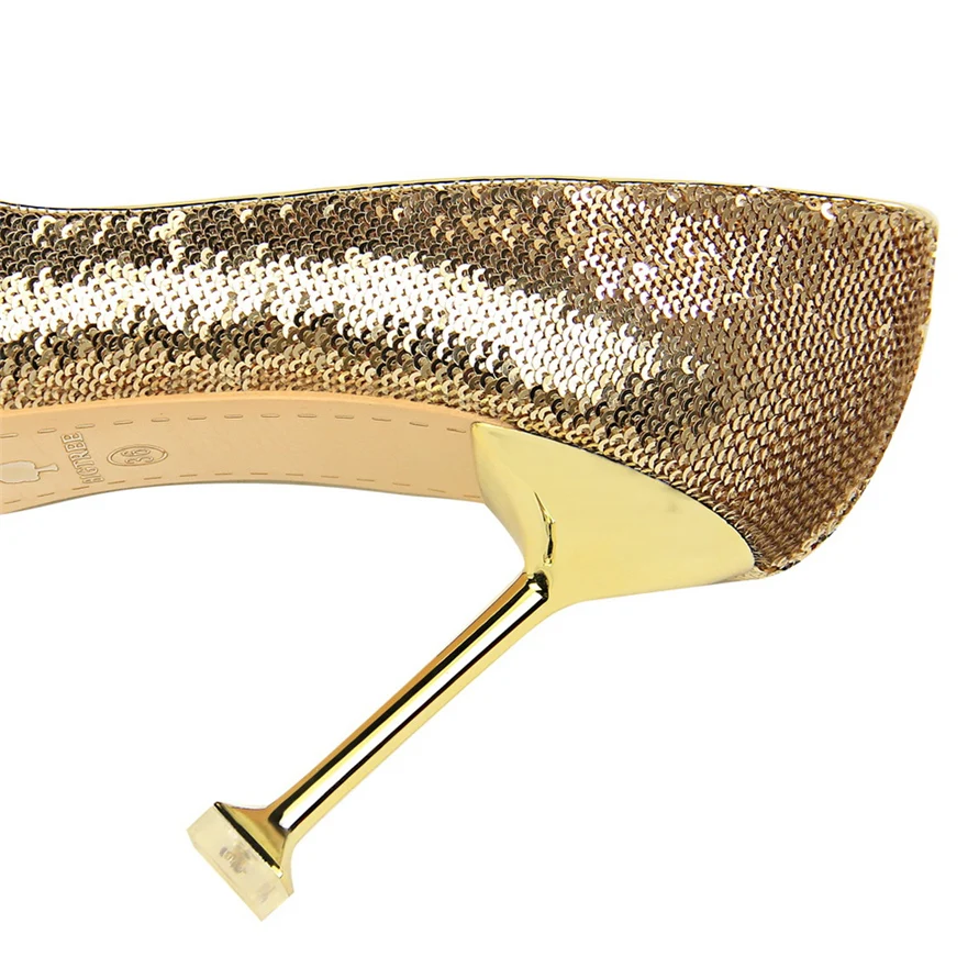 Новинка 2020 года элегантные модные женские туфли на высоком каблуке 9 см пикантные