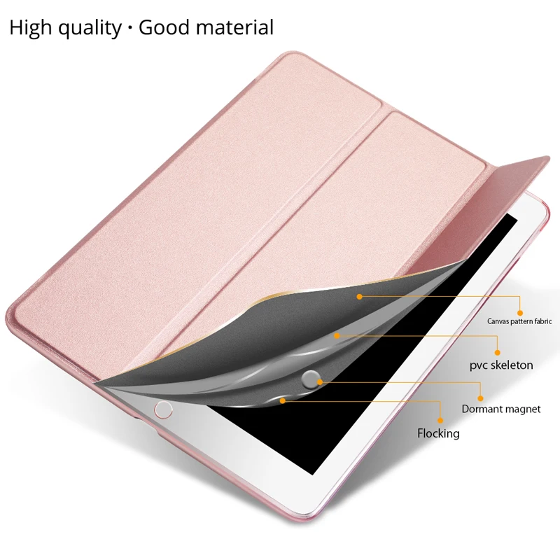 Чехол для iPad Air 1 2 ультра тонкий магнитный складной стенд из искусственной кожи чехол для iPad 5 6 умный чехол для iPad Air 1 Air 2 9,7 чехол