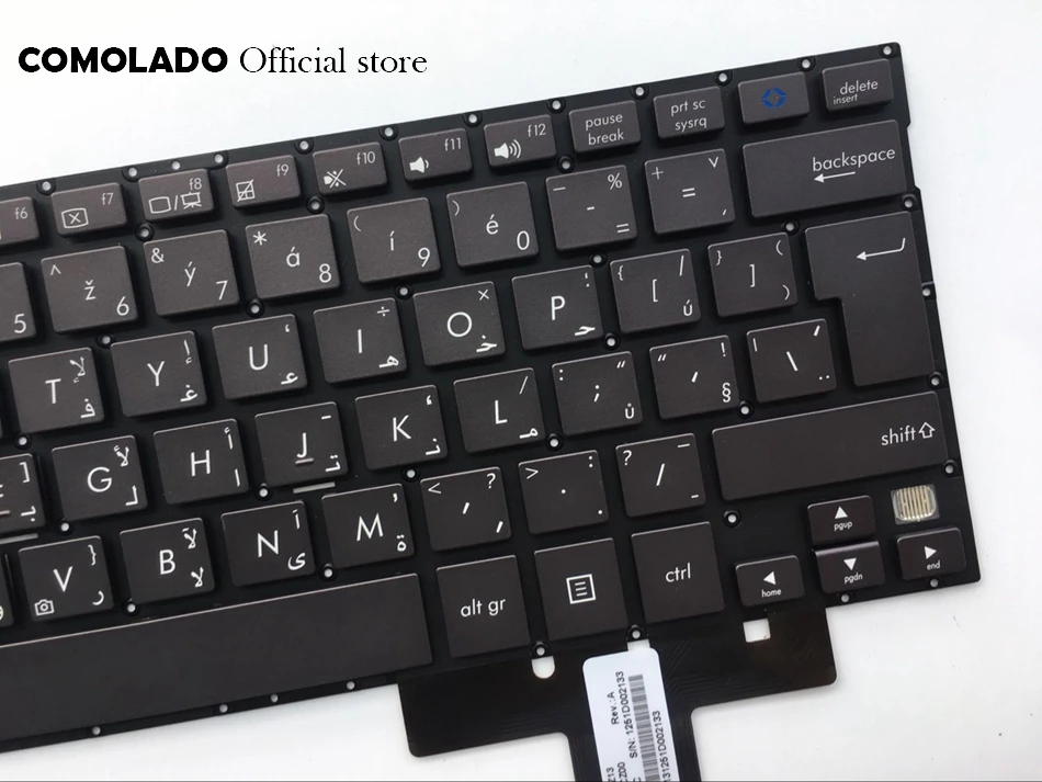 AR Arabic keyboard For ASUS UX32 UX32A UX32E UX32V UX32VD UX32K BX32 without frame Layout | Компьютеры и офис