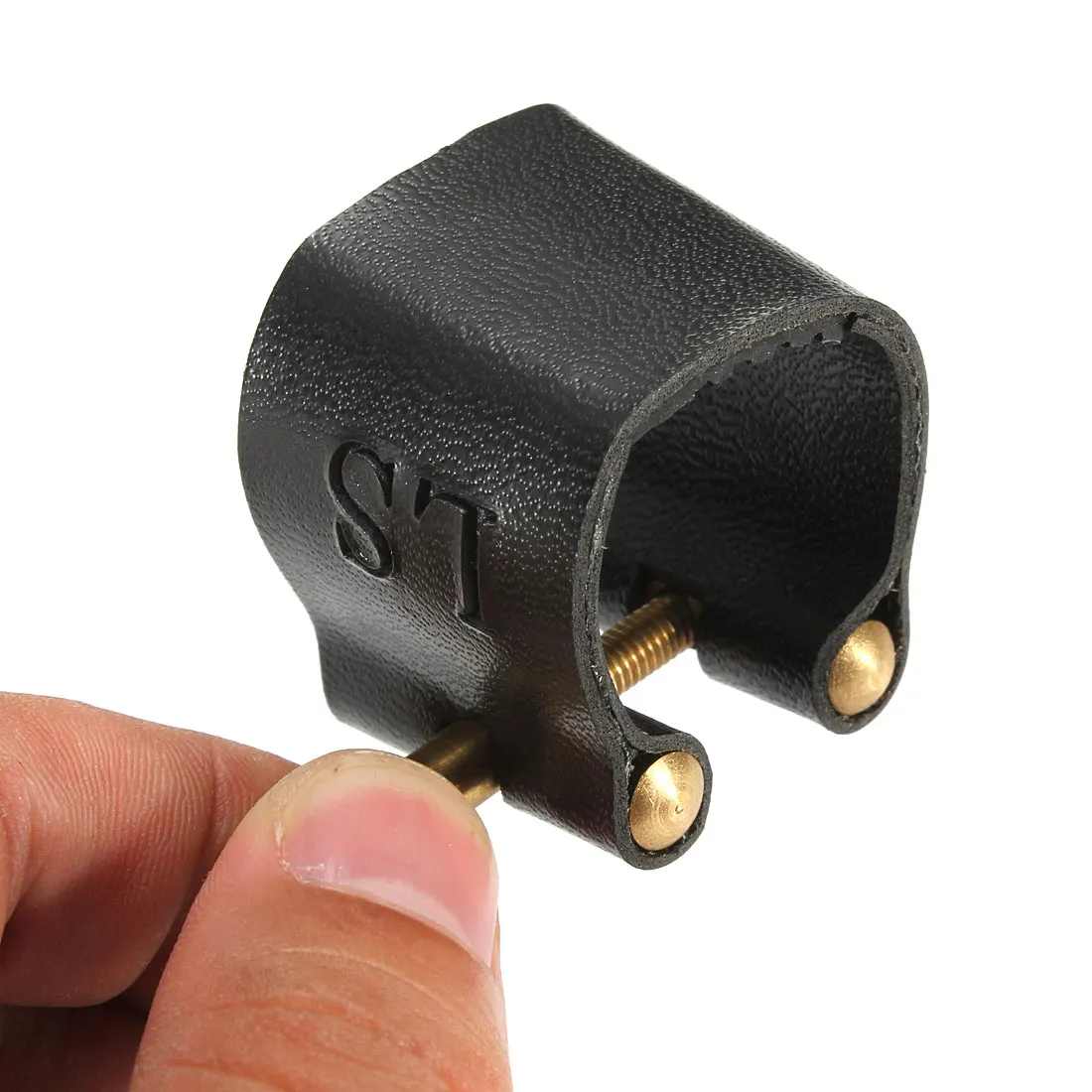 

Musical Instruments Parts Ligature for Alto Sax Tenor Saxophone Mouthpiece w/Fattener Fastener