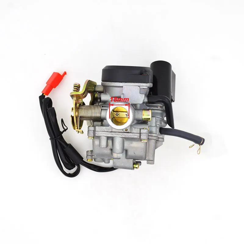 Карбюратор для скутера 18 мм GY6 50cc 60cc 80cc КАРБЮРАТОР PD18J CVK CARB 139QMB 139QMA ATV QUADS GO KART Багги