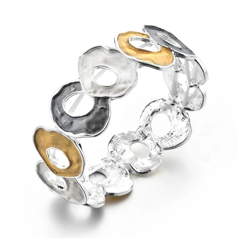 Женский браслет с цепочкой Szelam регулируемый эластичный на запястье SBR170140