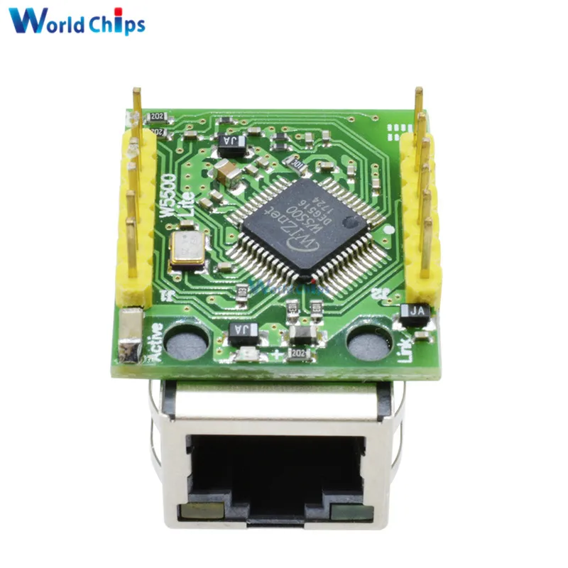 1 шт. ENC28J60 чип W5500 новый преобразователь SPI в LAN/ Ethernet TCP/IP мод|Интегральные схемы| |