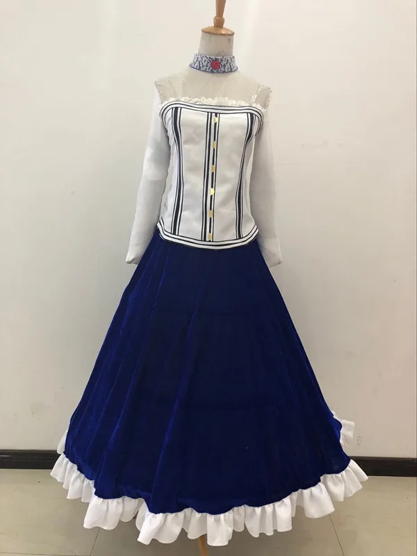 Костюм для косплея BioShock платье Elizabeth женский костюм по индивидуальному