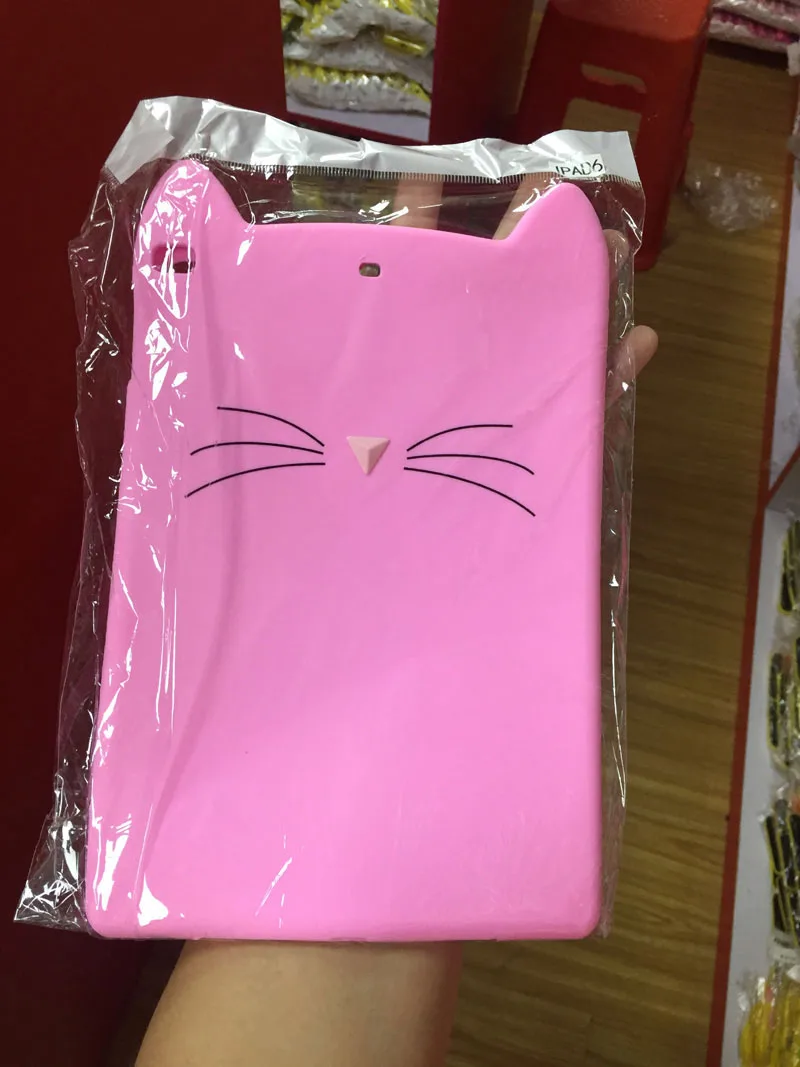 Case Ультра тонкий мягкий силиконовый резиновый чехол для Apple iPad 9,7 //Air/Air2 9,7 дюймов - Цвет: Case