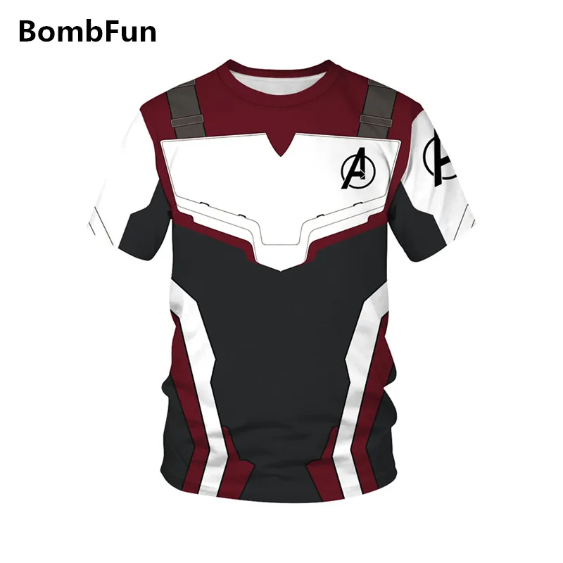 Мужская и женская летняя футболка Marvel с 3d принтом мстители футболки изображением