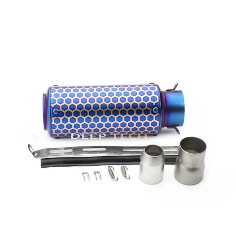 Универсальный мотоцикл выхлопной Akrapovic модифицированный глушитель скутер