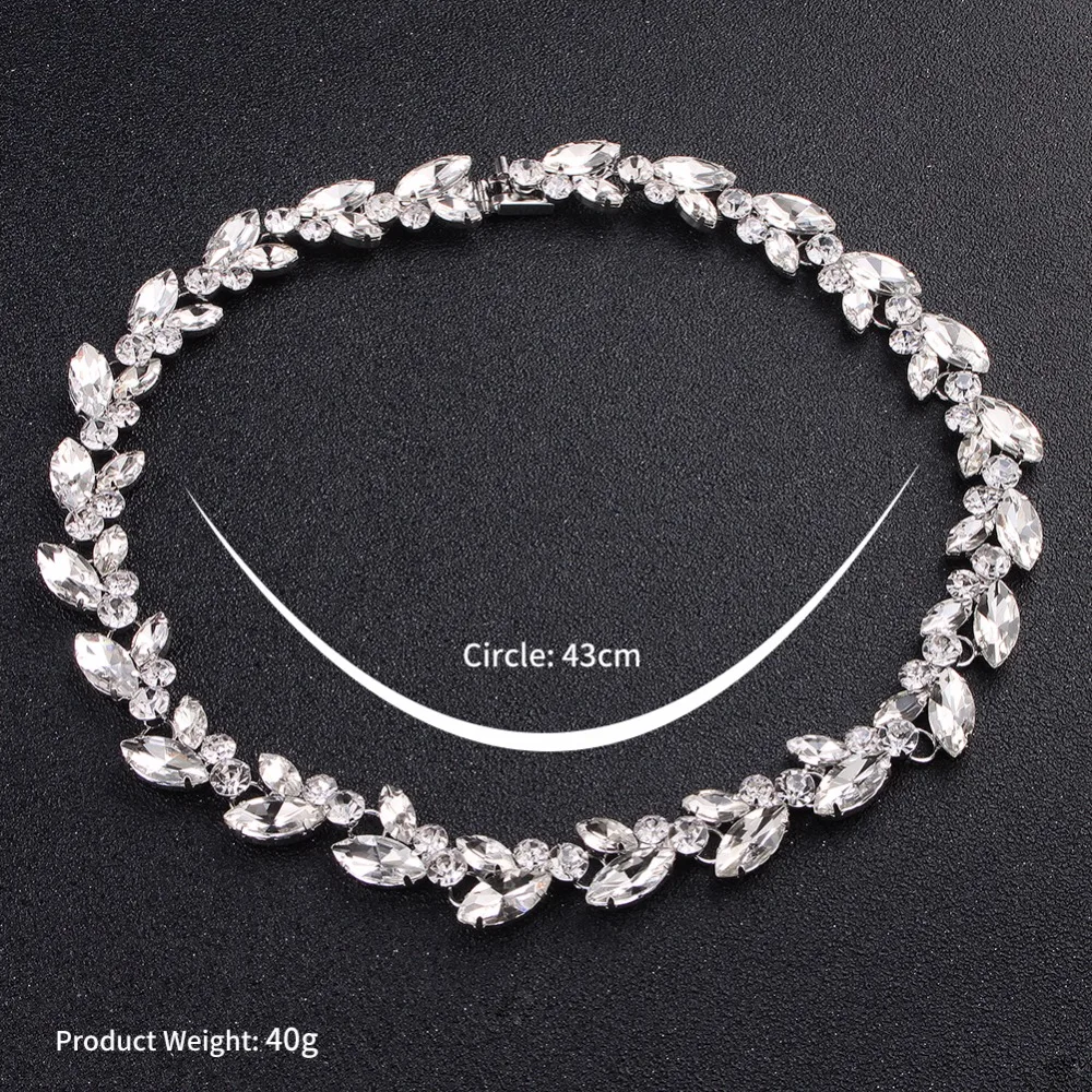 Новейший Австрийский Кристалл Сплав Свадебные Ювелирные наборы для невесты