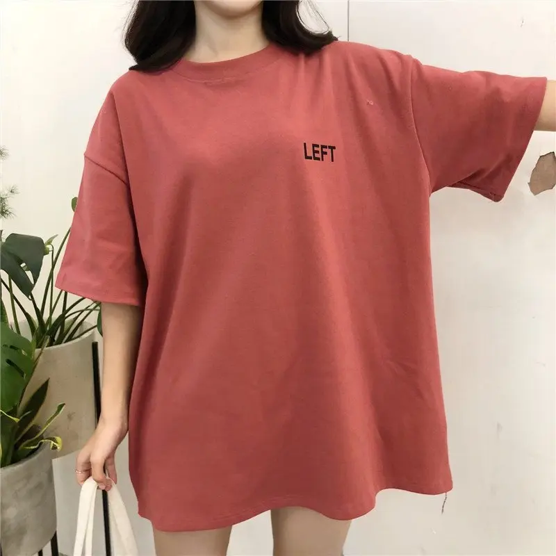 Летние женские футболки Япония Ulzzang милая футболка с коротким рукавом и