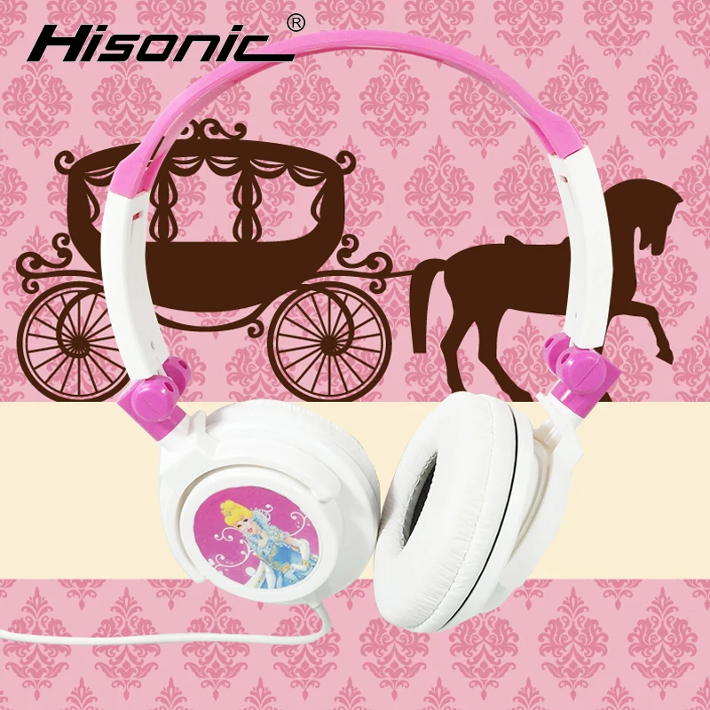 ребенок Проводные наушники Оголовье Гарнитуры Мультфильм Наушники Для Детей