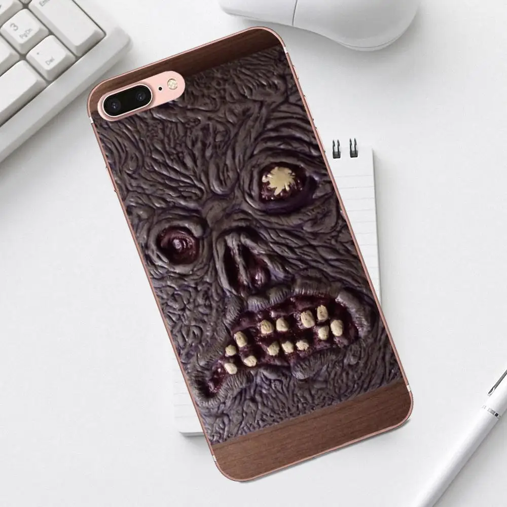 Qdowpz книга злых мертвецов для iPhone 4 4S 5 5C SE 6 6S 7 8 Plus X XS Max XR Galaxy A3 A5 J1 J3 J5 J7 2017 Мягкий Топ