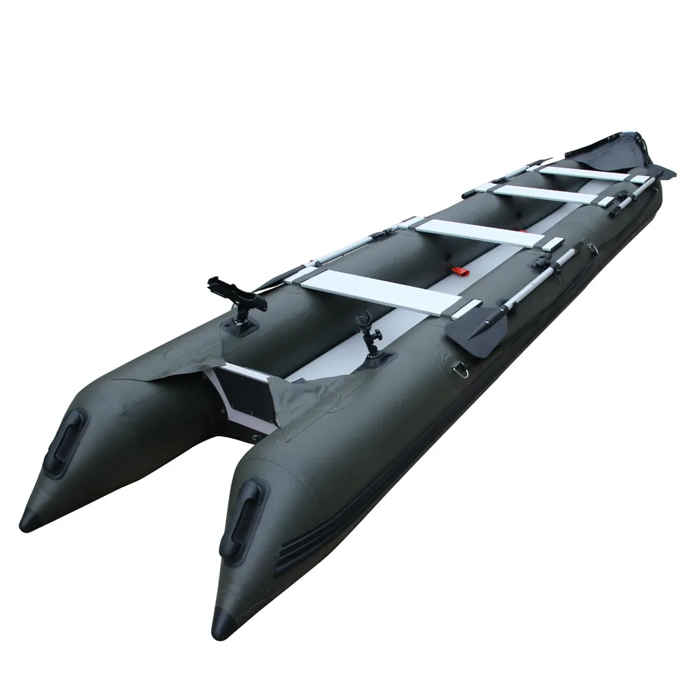 Надувная Педальная рыболовная каяк GTK550 Goethe на 4 человек с сертификатом CE для