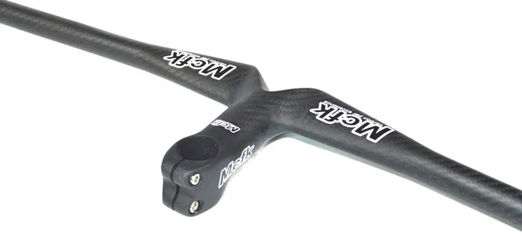 MCFK 3K углеродный руль MTB велосипед Интегрированный с стержнем 620/640/660/680/ 700 мм * 70/80/