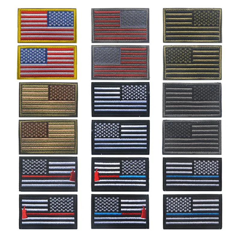 Соединенные Штаты Америки с рисунком в виде американского флага патч правая рука