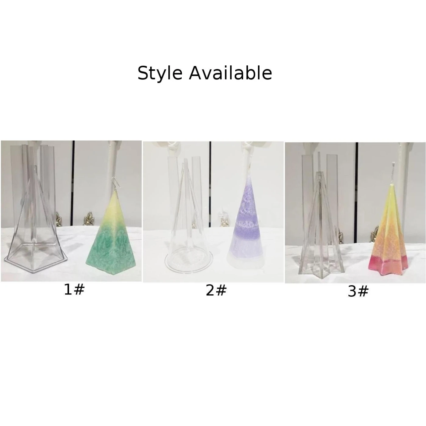 Форма для свечей ручной работы сделай сам конус прозрачная пластиковая модель