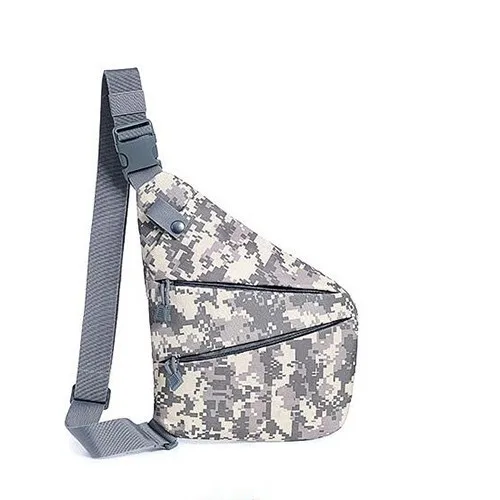 Left shoulder ACU8 Модная мужская сумка через плечо для путешествий и бизнеса с защитой от кражи, мужская сумка Fino, цифровая сумка для хранения, нагрудная посылка - Цвет: Left shoulder ACU8