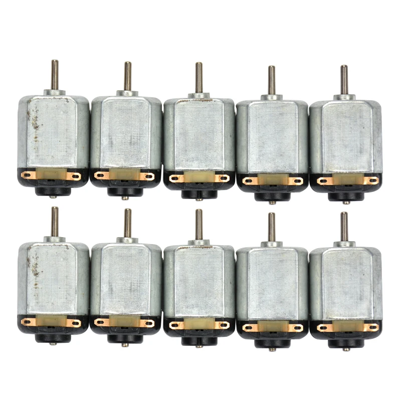 YIMAKER 10 шт. Новый миниатюрный двигатель постоянного тока 130 DC3V 16500 об/мин маленький