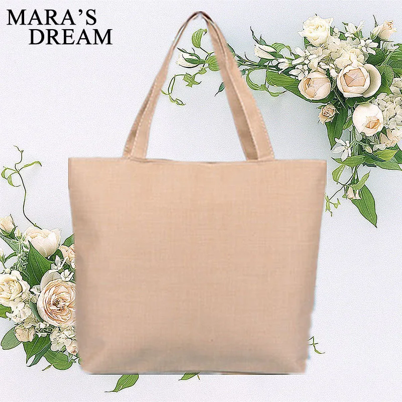 Женская Холщовая Сумка Mara's Dream однотонная пляжная сумка на плечо 2018|large shoulder bag|bag