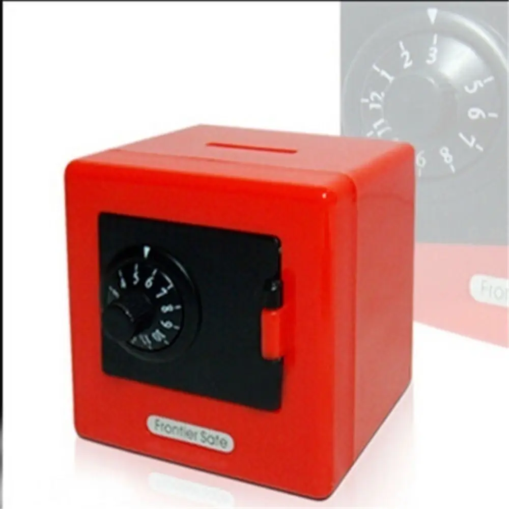 Умные детские экономия денег хранения монет банка наличные код сейфа красочная